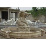 Большой скульптурный садовый фонтан-2010